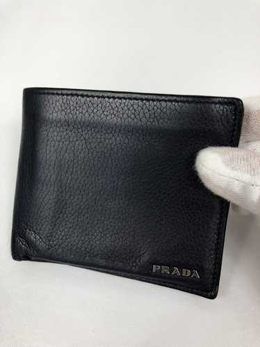 Prada Prada blue leather bifold wallet - image 1