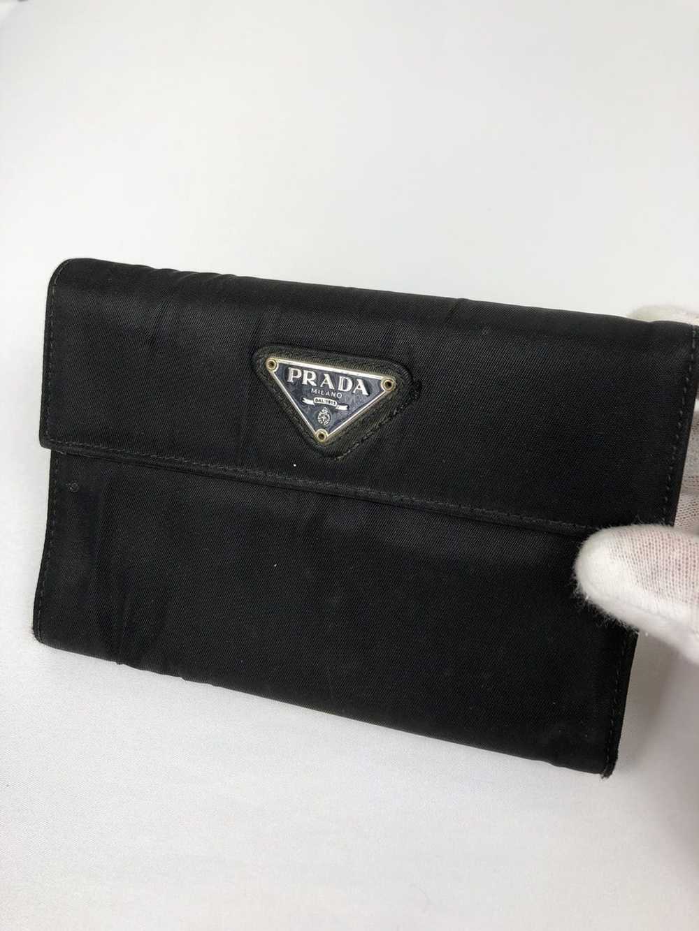 Prada Prada tessuto nylon trifold wallet - image 1