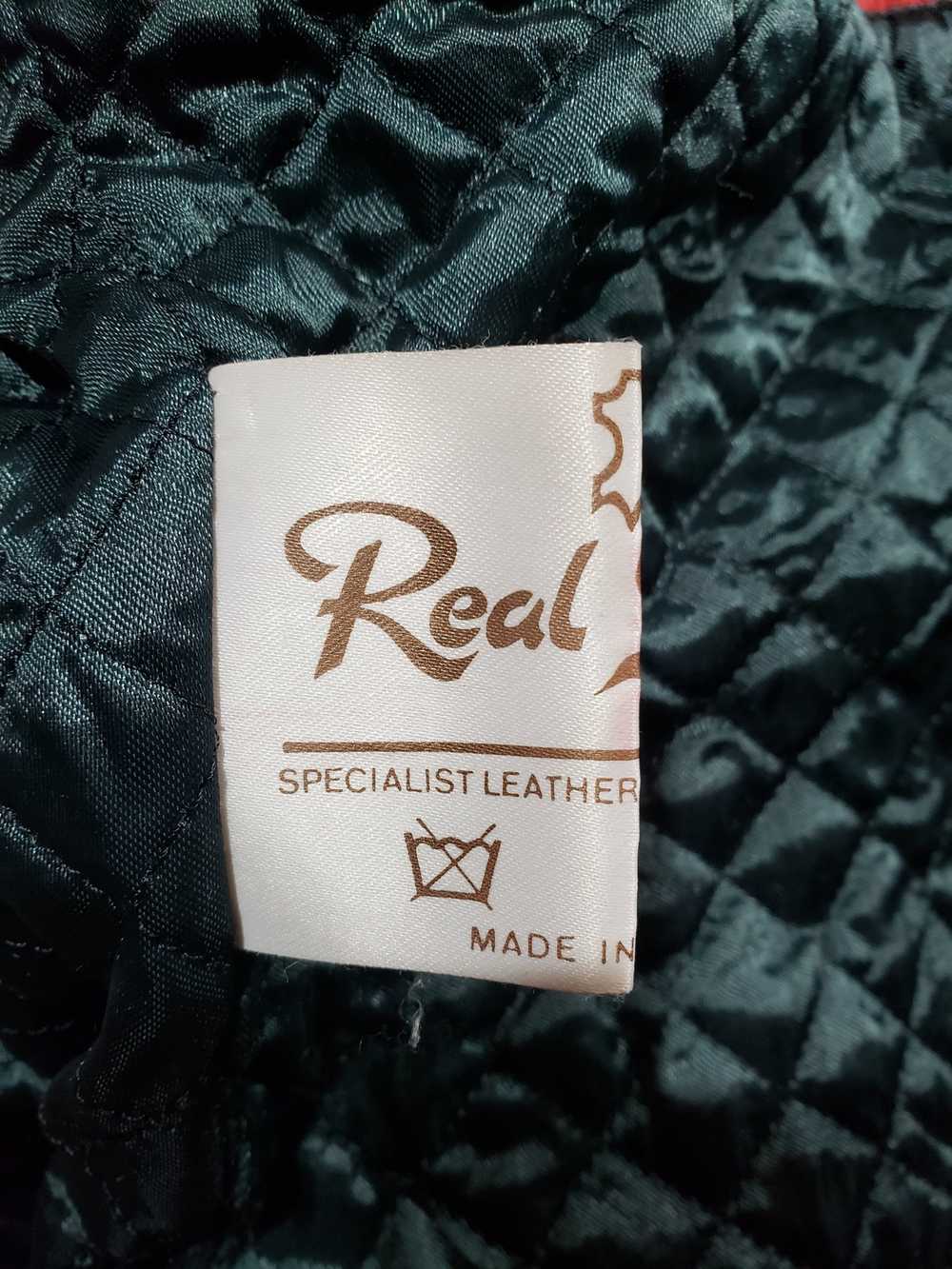 Designer × Reel Legends Stylish red men's leather… - image 8