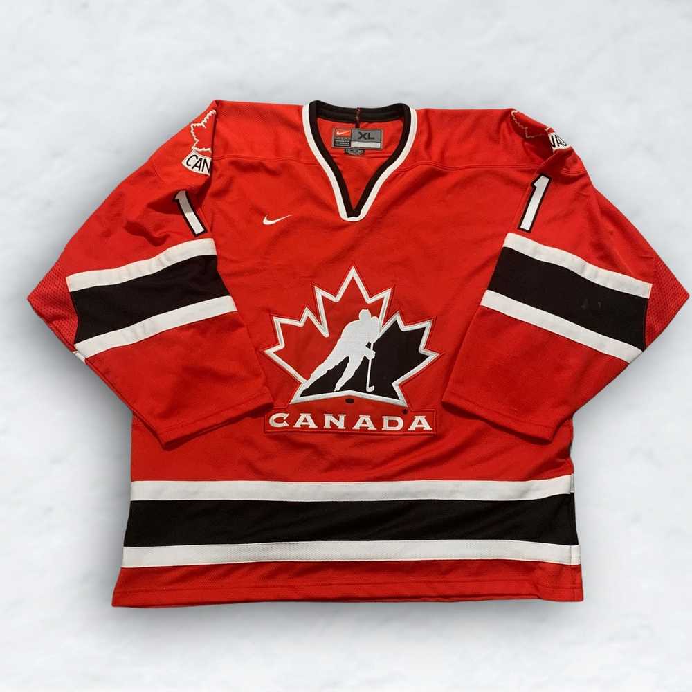 Canada × Nike NIKE Team Canada 11 Stitched Jersey - image 1