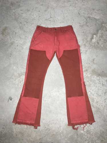 Custom × Streetwear × Vintage MDRN ART Red Double… - image 1