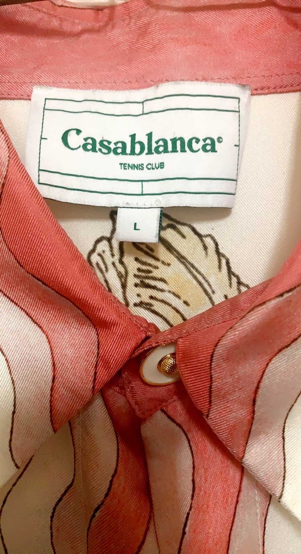 Casablanca Casablanca floral-print silk shirt - image 5