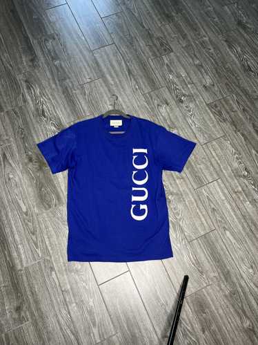 Shirt Gucci Blue size 40 EU (tour de cou / collar) in Cotton - 30741575