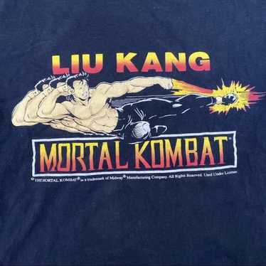 Vintage Liu Kang Mortal Kombat Shirt - image 1