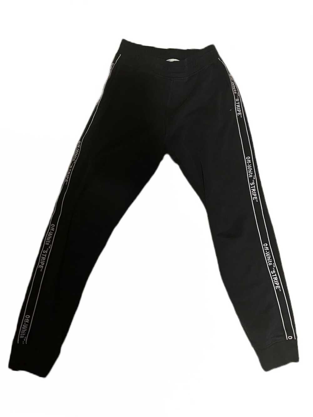 Off-White Off-White Stripe Sweatpants - image 2