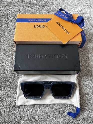 Louis Vuitton Men's Black 1.1 Millionaire Sunglasses Z1165W – Luxuria & Co.
