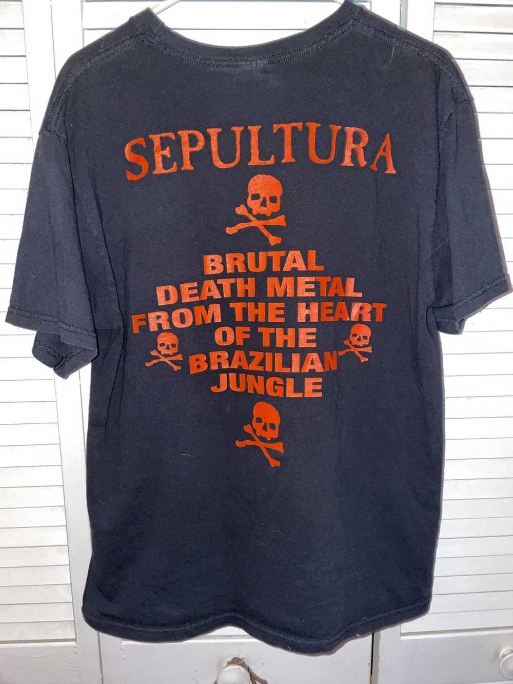 Vintage VINTAGE SEPULTURA BENEATH THE REMAINS SHI… - image 3