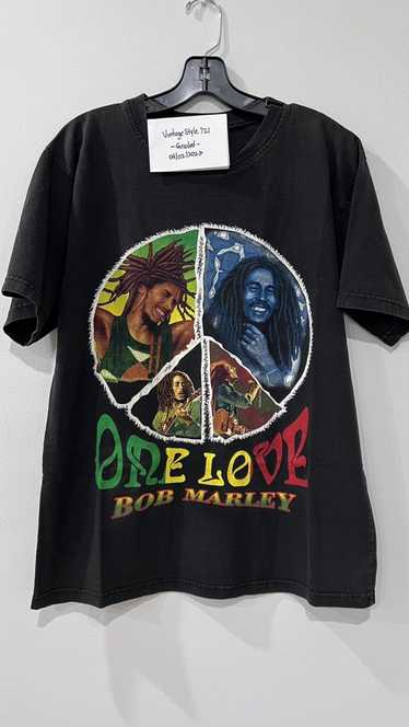 Bob Marley × Rap Tees × Vintage Bob Marley “One Lo