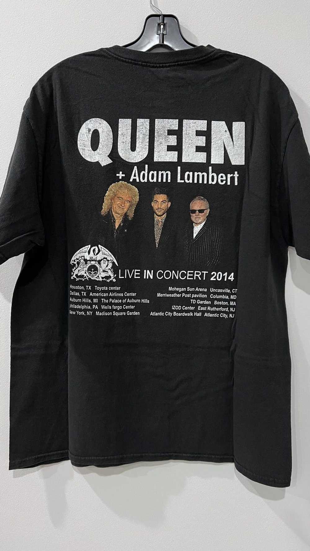Band Tees × Tour Tee × Vintage 2014 Queen + Adam … - image 6