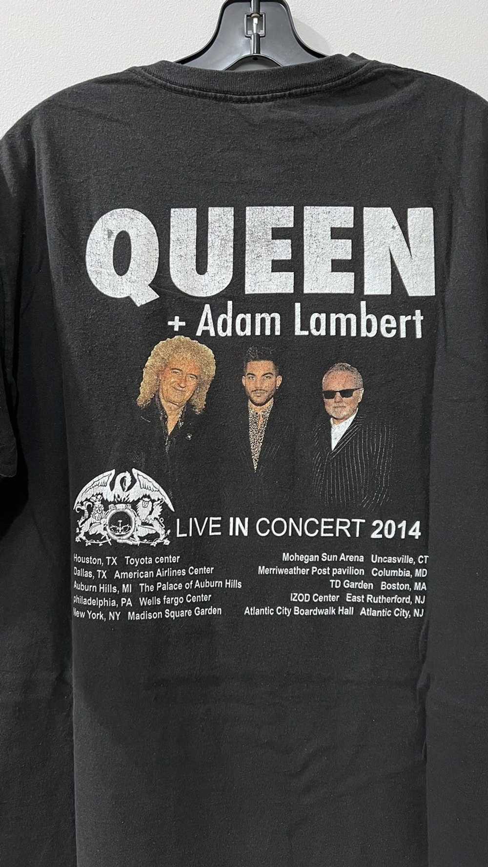 Band Tees × Tour Tee × Vintage 2014 Queen + Adam … - image 7