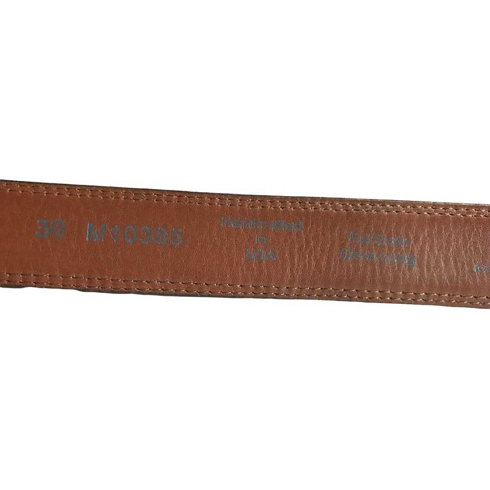 Brighton BRIGHTON BROWN LEATHER BELT 45" - image 5