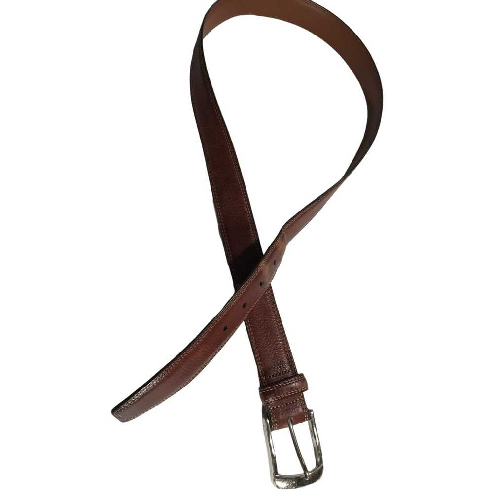 Brighton BRIGHTON BROWN LEATHER BELT 45" - image 6