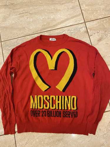 Moschino Moschino Couture Mcdonalds sweater distre