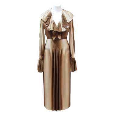 Gucci S/S 2001 brown ruched bustier dress — JAMES VELORIA