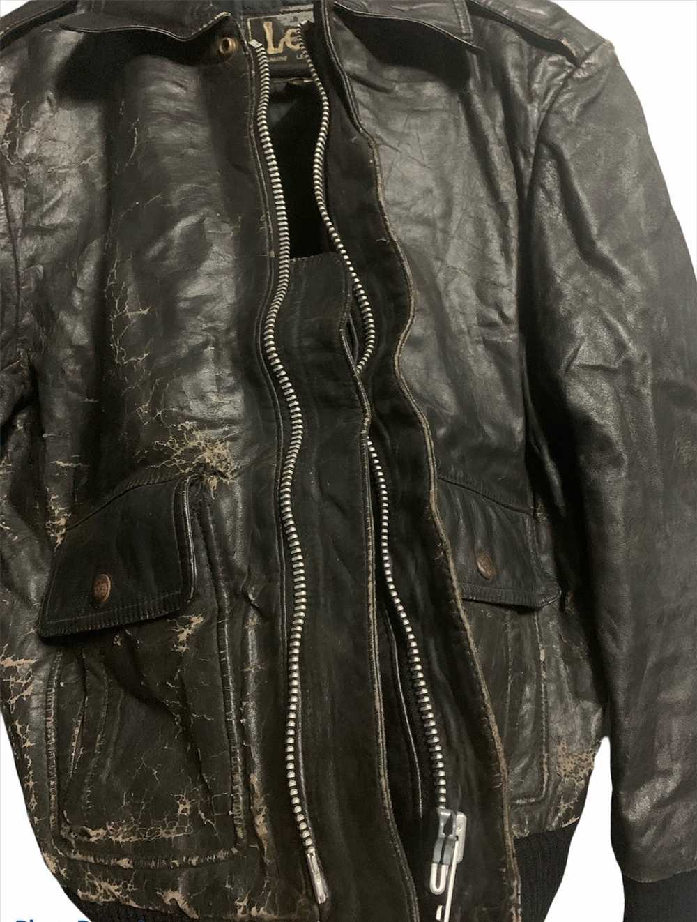 Genuine Leather × Lee × Vintage 70s Lee Riders ga… - image 9