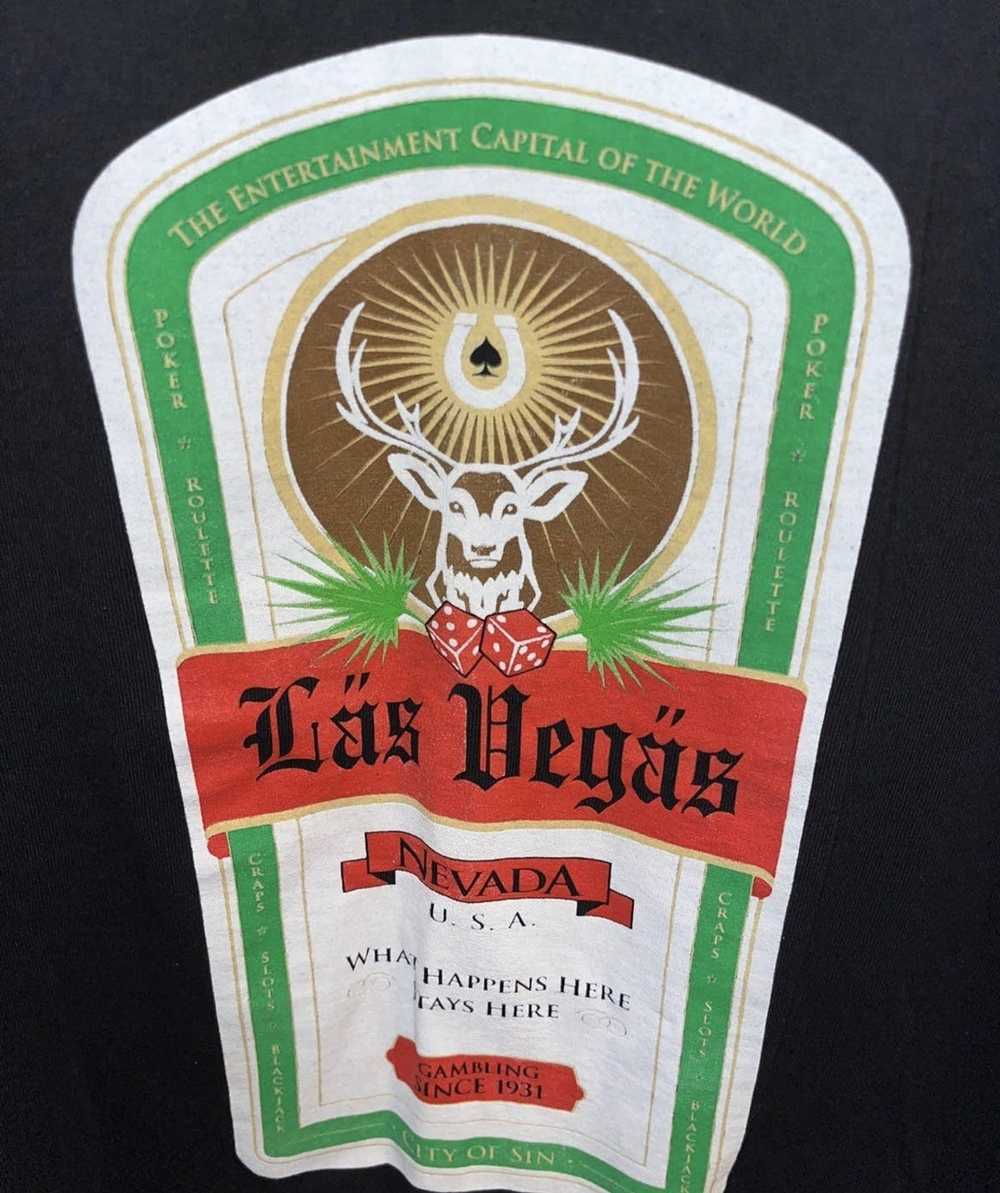 Delta Vintage Las Vegas Jagermeister Graphic T-Sh… - image 3