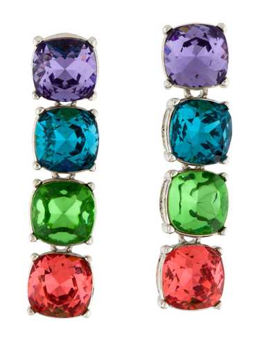 Kenneth Jay Lane Silver-Tone Metal & Crystal - image 1
