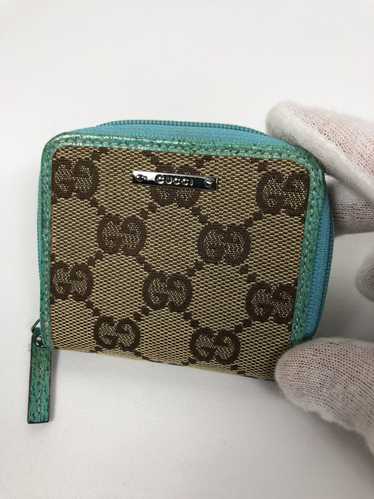 Gucci Gucci gg canvas monogram coin pouch