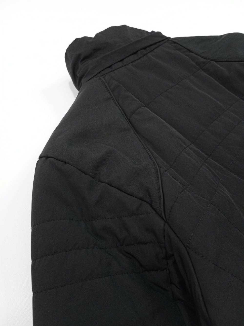 Nike × Vintage quilted bomber jacket 147265 L BLA… - image 10