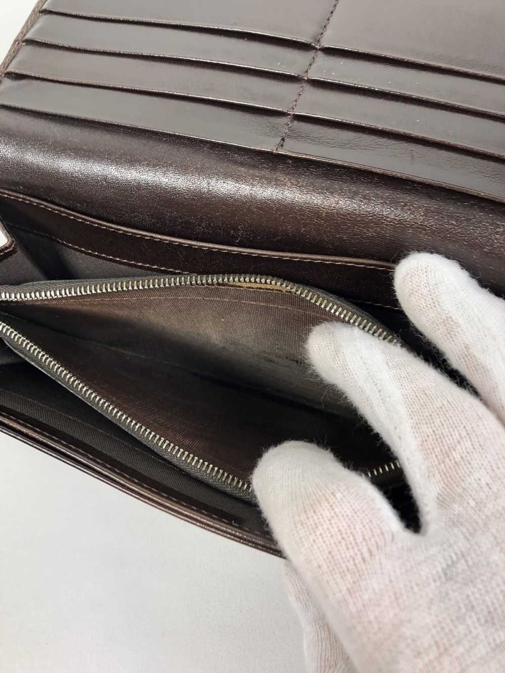 Fendi Fendi zucca monogram long wallet - image 5