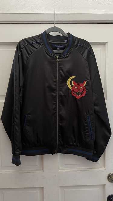 Jackthreads Satin bomber jacket