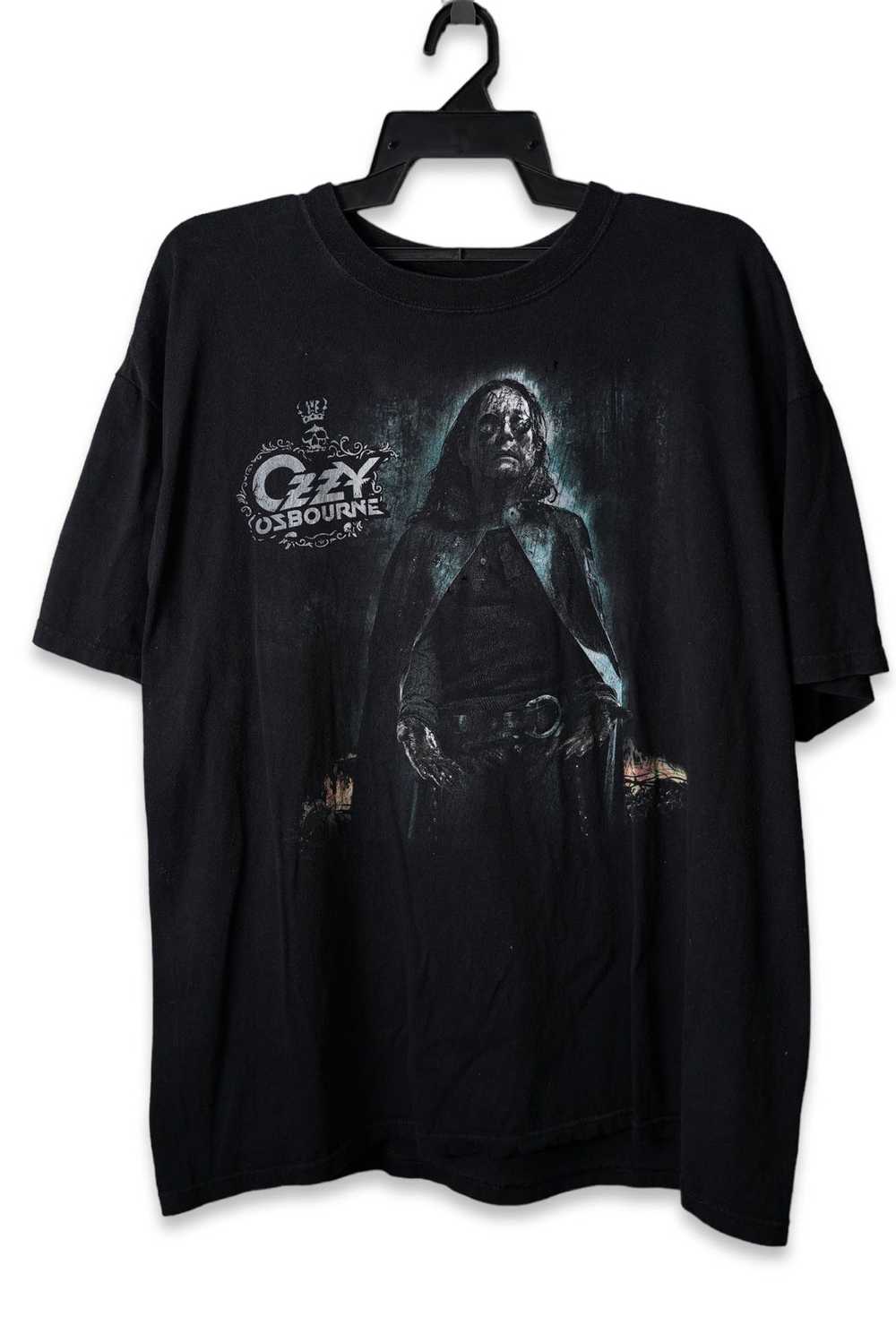 Tour Tee × Vintage Vintage Y2K Ozzy Ozbourne Blac… - image 3