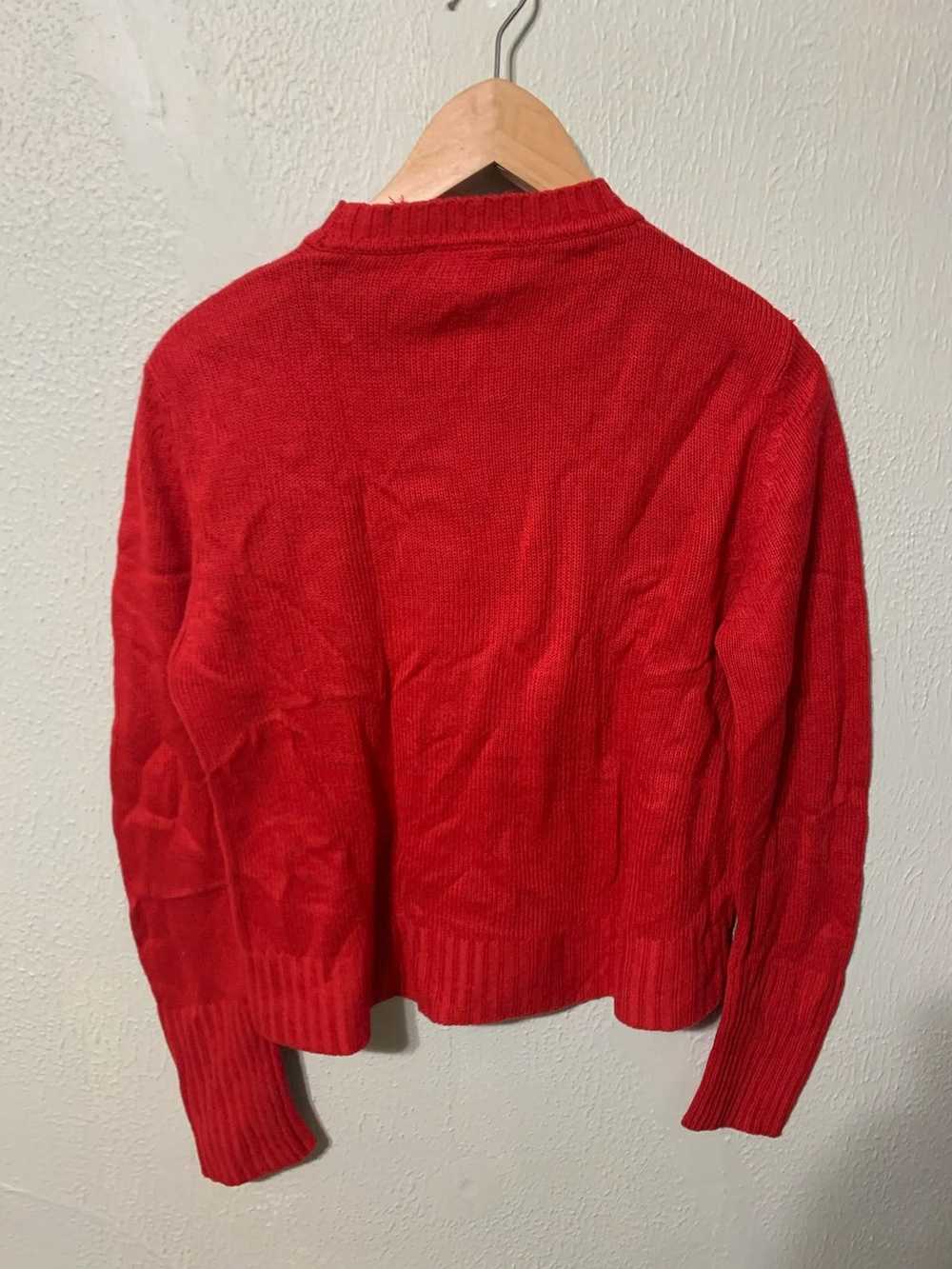 Coloured Cable Knit Sweater × Vintage Vintage Imp… - image 3