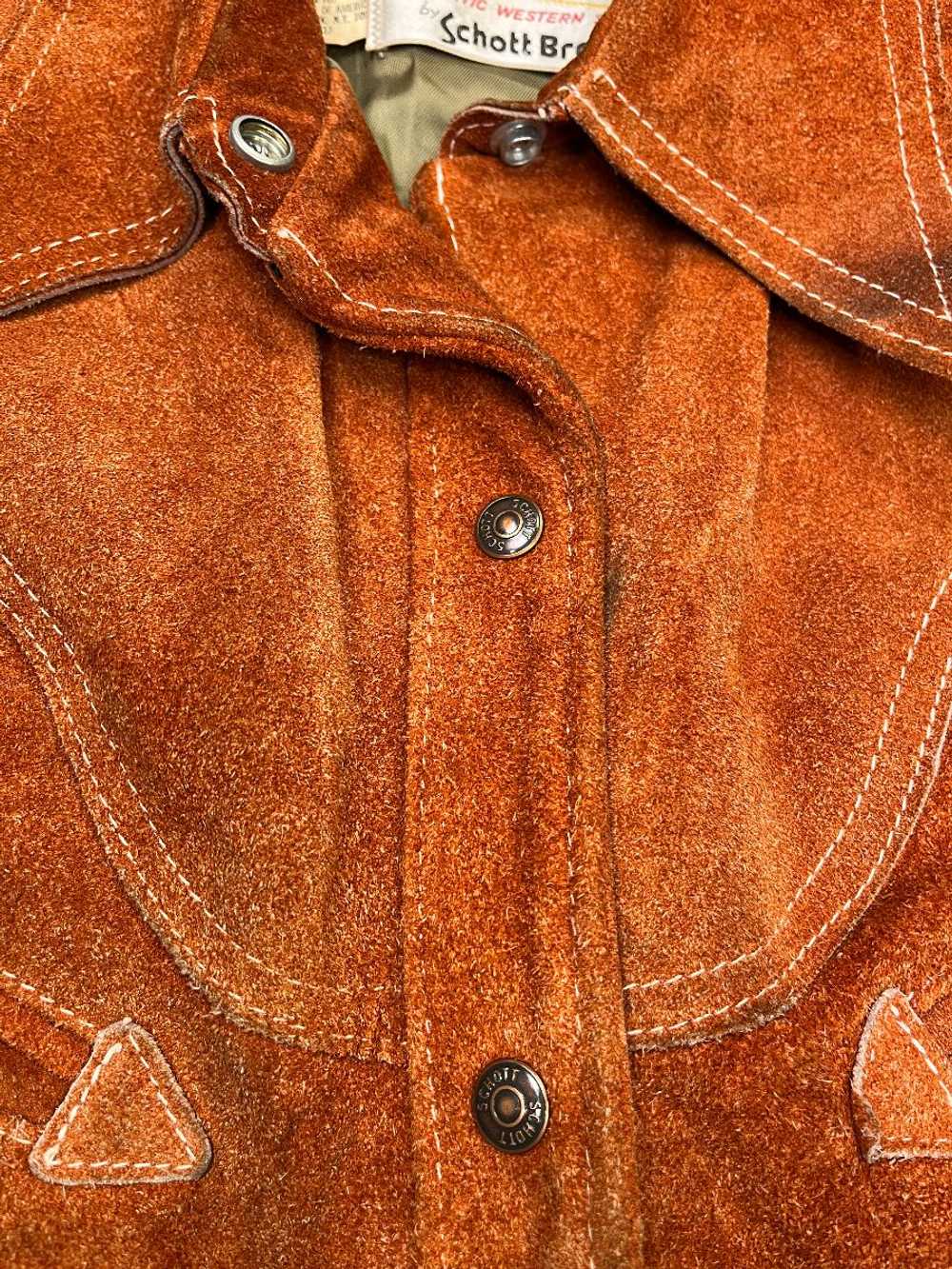 KILLER LATE 1970S SUEDE WESTERN RANCHER JACKET CO… - image 10