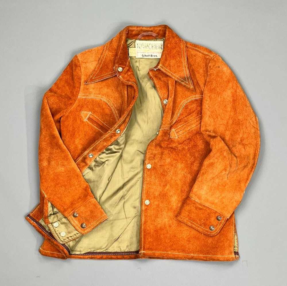KILLER LATE 1970S SUEDE WESTERN RANCHER JACKET CO… - image 1