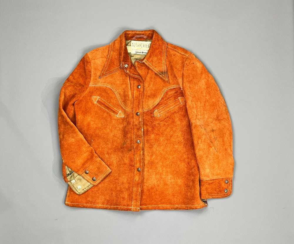 KILLER LATE 1970S SUEDE WESTERN RANCHER JACKET CO… - image 2