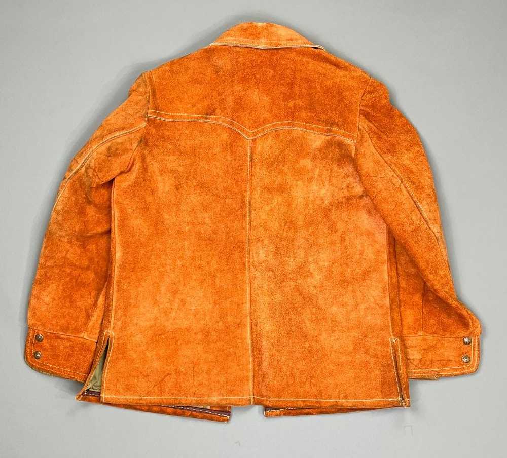 KILLER LATE 1970S SUEDE WESTERN RANCHER JACKET CO… - image 4