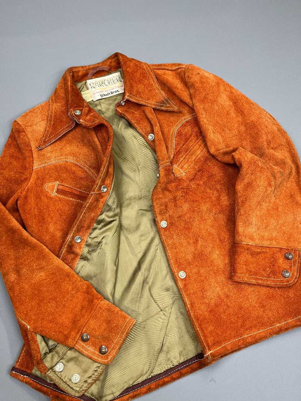 KILLER LATE 1970S SUEDE WESTERN RANCHER JACKET CO… - image 5