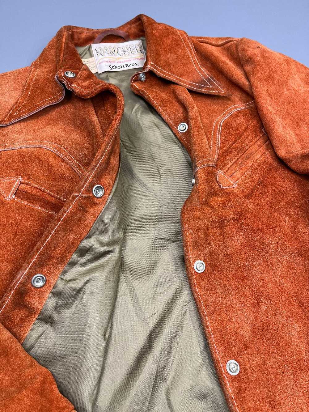KILLER LATE 1970S SUEDE WESTERN RANCHER JACKET CO… - image 8