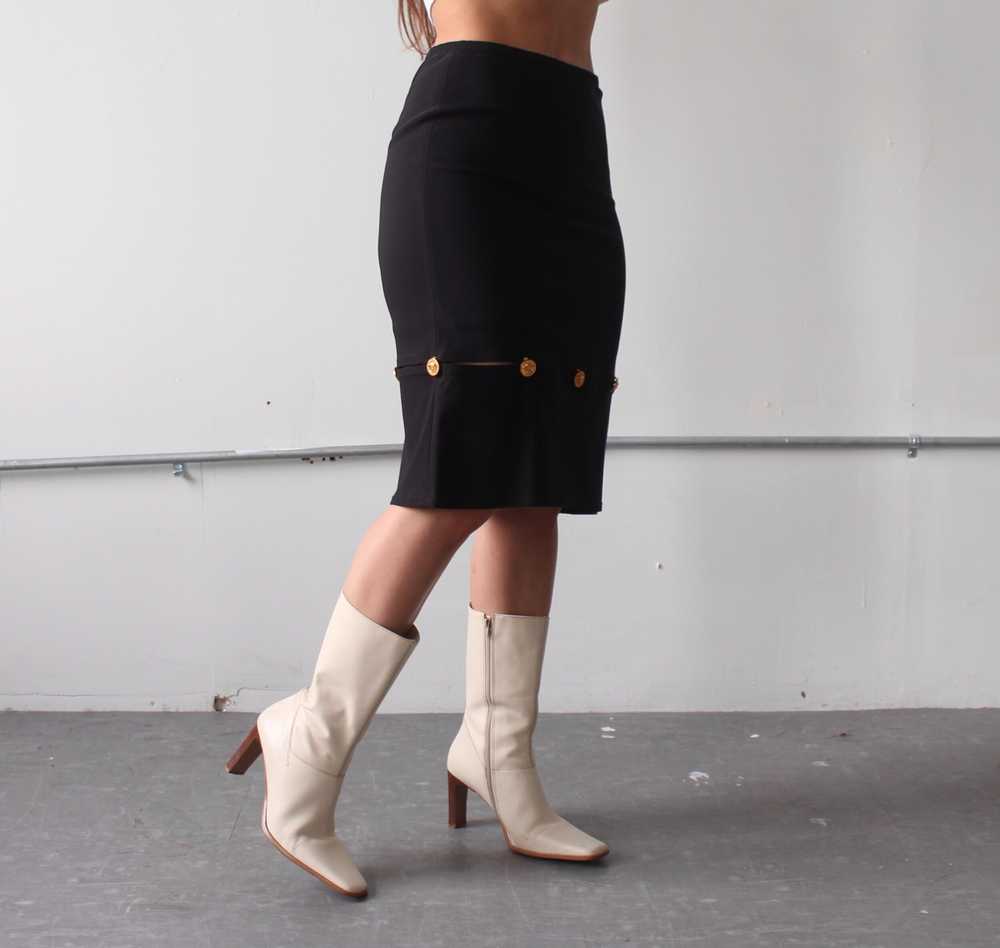 90s Versace Jeans Couture Skirt - W27 - image 1