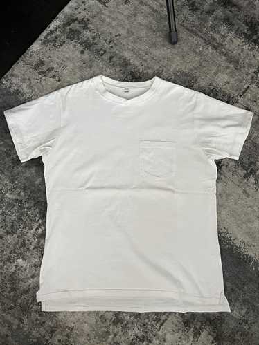 Engineered Garments Plain Cross Crew Neck T-Shirt 