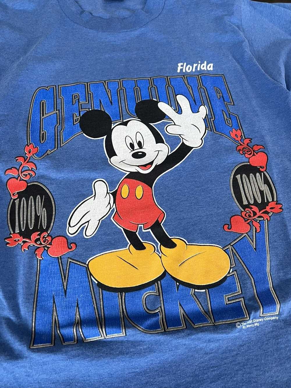 Disney × Vintage Vintage Single Stitch Mickey Mou… - image 2