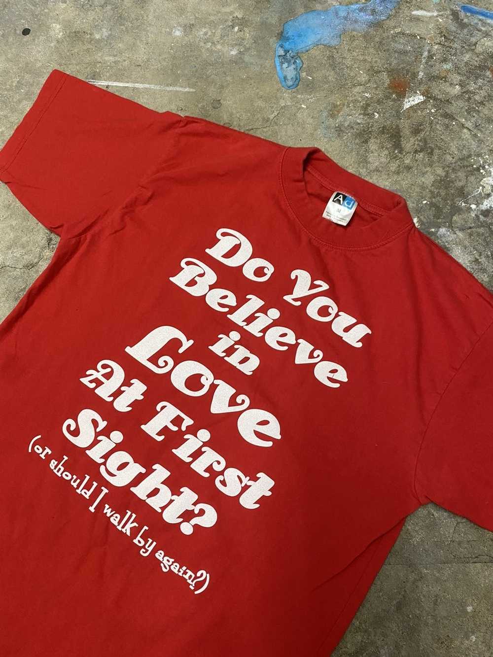 Streetwear × Vintage Love at First Sight Tee - image 2