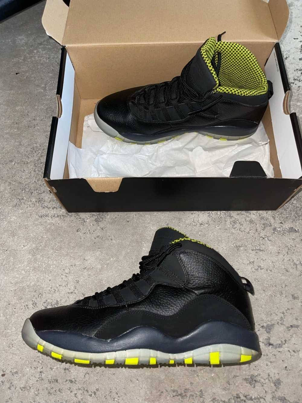 Jordan Brand × Nike Jordan 10 Venom Green | 2014 - image 2