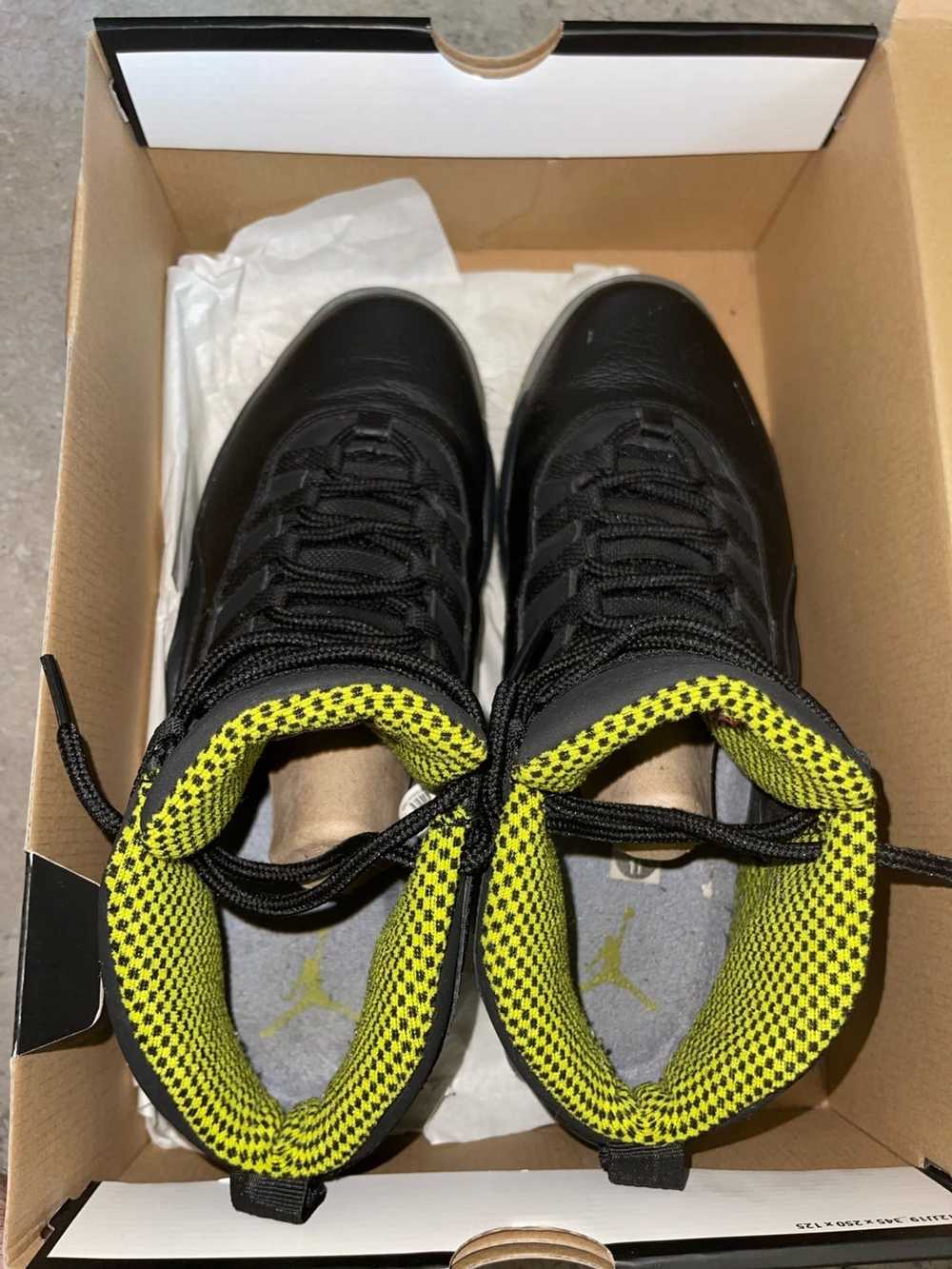 Jordan Brand × Nike Jordan 10 Venom Green | 2014 - image 4