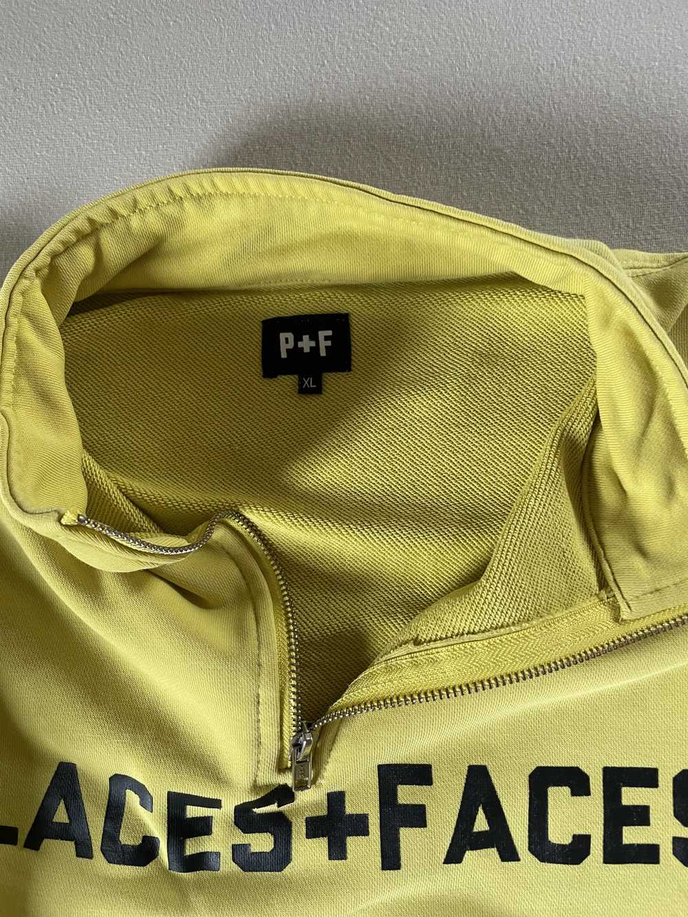 Places + Faces Yellow Half Zip - image 3