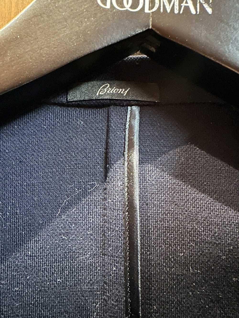 Brioni Brioni dark blue wool luxury tailored suit… - image 6