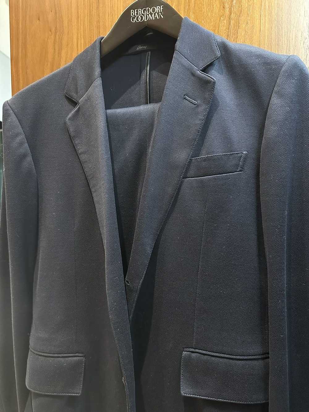 Brioni Brioni dark blue wool luxury tailored suit… - image 8