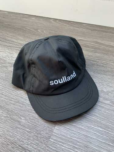 Soulland Soulland Black Nylon Bikers Strapback Hat