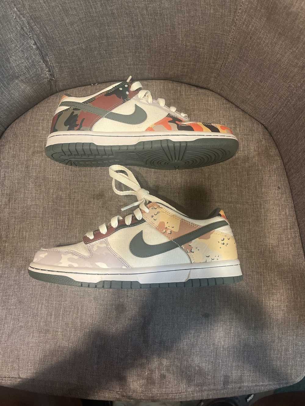 Nike Dunk low Camo GS - image 1