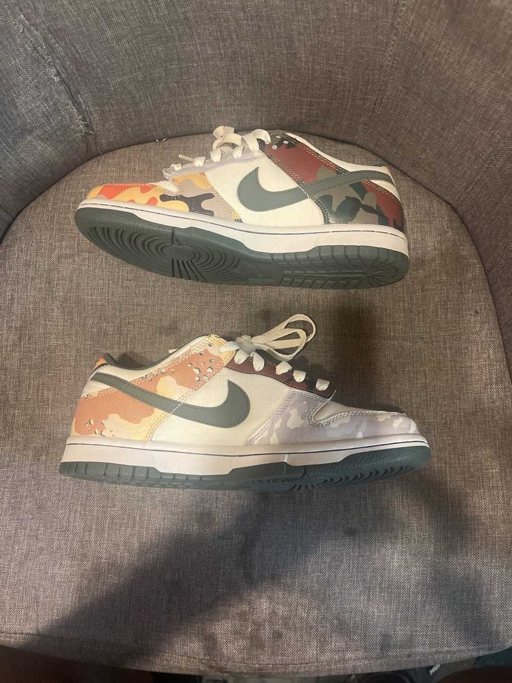 Nike Dunk low Camo GS - image 2