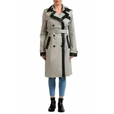 Maison Margiela Navy Belted Trench Coat