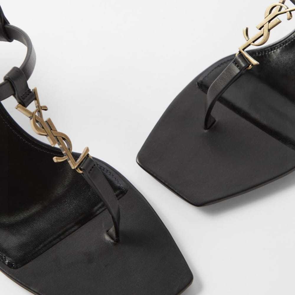 Saint Laurent Leather sandal - image 4