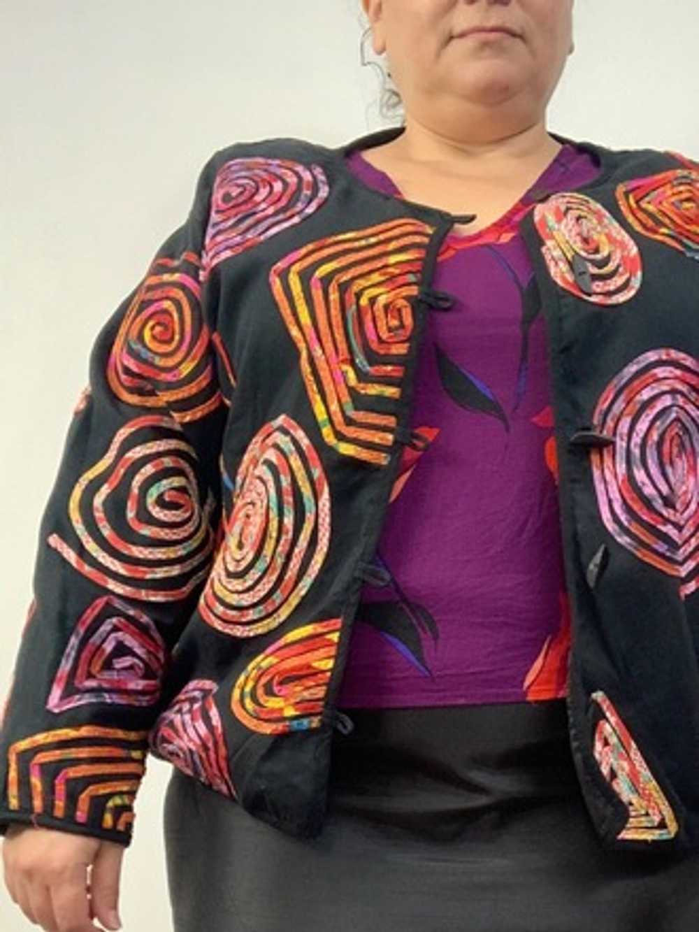 Quirky + Fun Appliqué Jacket - image 1