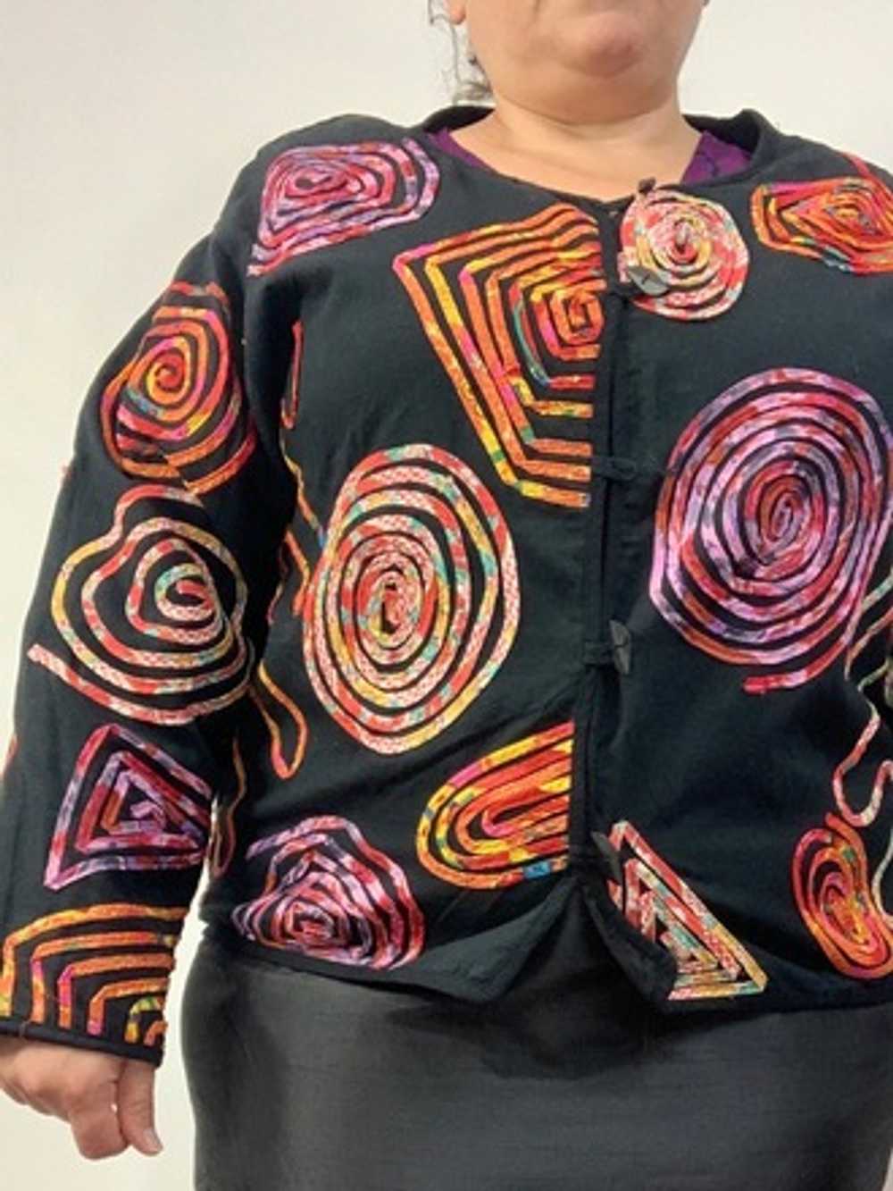 Quirky + Fun Appliqué Jacket - image 2