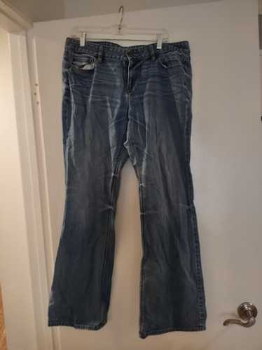 Ann Taylor Loft curvy boot cut jeans